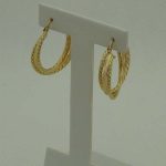 Kruhové náušnice zo 14k zlata