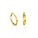 Kruhové náušnice zo 14k zlata