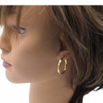 Kruhové náušnice zo 14k zlata