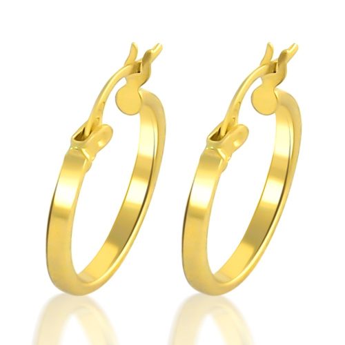 Kruhové náušnice zo 14k zlata