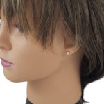 Napichovacie náušnice zo 14k zlata s krištáľom