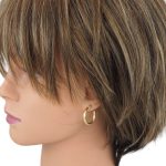 Náušnice zo 14 kt zlata, točená obruč