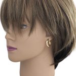 Kruhové náušnice zo 14k zlata, 20 mm