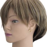 Kruhové náušnice zo 14 kt zlata s kryštálmi