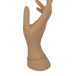 Náramok zo 14k zlata, guľa bez karbonu