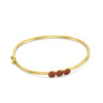 Kôpor zo 14k zlata s ružovými kryštálmi