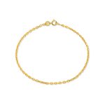 Náramok Anker zo 14k zlata 18 cm