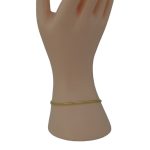 Náramok Bismarck zo 14k zlata, 18,5 cm