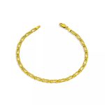 Zlatý náramok 14k, Scharless 19,5 cm