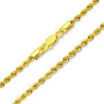 Náramok zo 14k zlata s pleteným vzorom Waless, 19 cm