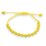 Náramok na hodinky zo 14k zlata s perlami, žltý