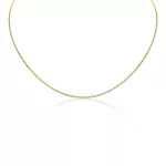 Náhrdelník zo 14k zlata sploštené brnenie, 50 cm