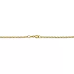 Náhrdelník zo 14k zlata sploštené brnenie, 50 cm
