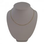 Retiazka zo 14k zlata, Figaro, 45 cm