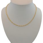 Náhrdelník zo 14 karátového zlata, Singapur, 45 cm