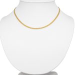 Náhrdelník zo 14 kt zlata, Biscmarck, 45 cm