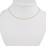 Náhrdelník Mona Lisa zo 14k zlata, 45 cm