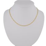 Náhrdelník zo 14k zlata, Figaro, 50 cm