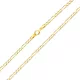 Náhrdelník zo 14k zlata, Figaro, 50 cm