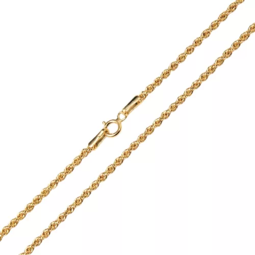 14k zlatý náhrdelník Waless, 42 cm