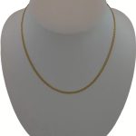 Náhrdelník zo 14k zlata, sploštené brnenie 45 cm