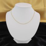 Náhrdelník zo 14 kt zlata, Anker, 45 cm