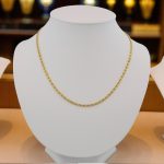 Náhrdelník zo 14k zlata, Singapur 45 cm