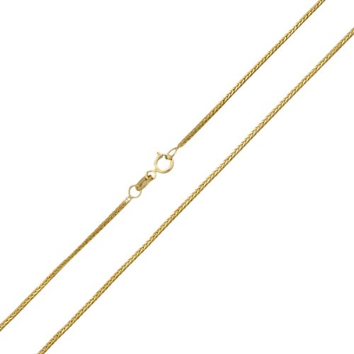 Náhrdelník zo 14k zlata, Singapur 45 cm