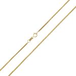 Náhrdelník zo 14k zlata, Singapur 45 cm