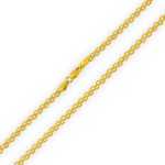 Náhrdelník zo 14 kt zlata, Biscmarck, 45 cm