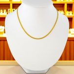 Náhrdelník zo 14 kt zlata, Biscmarck, 45 cm