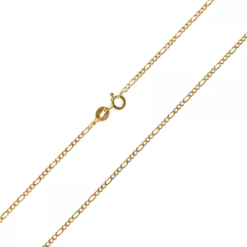 Náhrdelník zo 14k zlata, Figaro, 50 cm
