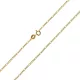 Náhrdelník zo 14k zlata, Figaro, 50 cm