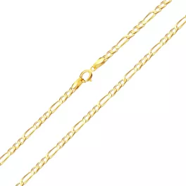 Náhrdelník zo 14k zlata, Figaro, 50 cm