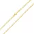 Náhrdelník zo 14k zlata, Figaro, 50 cm