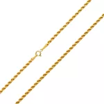 Náhrdelník Waless zo 14k zlata, 55 cm