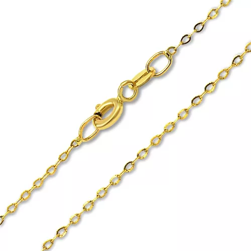 Náhrdelník zo 14k zlata, Anker, 40 cm