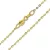 Náhrdelník zo 14k zlata, Anker, 40 cm