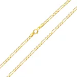 Náhrdelník zo 14k zlata, Figaro, 50 cm