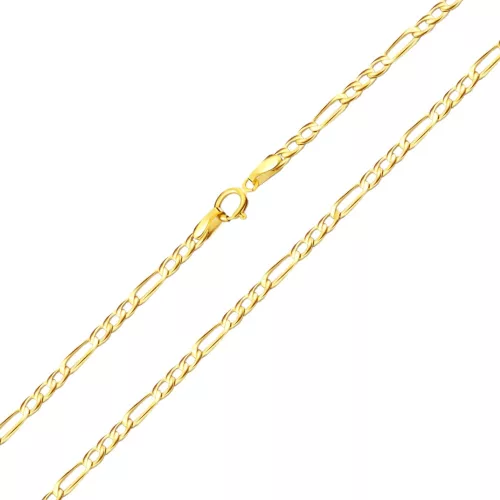 Náhrdelník zo 14k zlata, Figaro, 50 cm