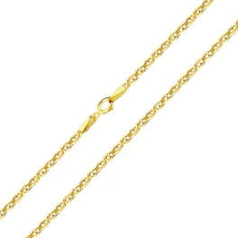 14k zlatý náhrdelník, Gucci, 55 cm