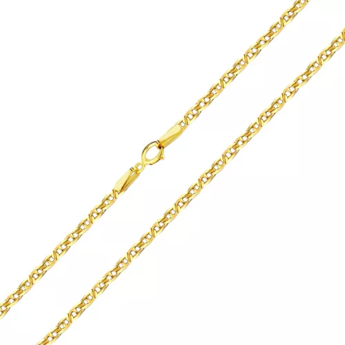 14k zlatý náhrdelník, Gucci, 55 cm