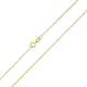 14k zlatý náhrdelník, Gucci, 45 cm