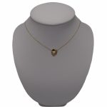 Zlatý náhrdelník 14k, s príveskom list