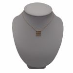 Zlatý náhrdelník 14k, s príveskom s nápisom LOVE