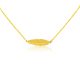 Náhrdelník zo 14k zlata s príveskom fúzy