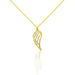 Náhrdelník zo 14k zlata s príveskom anjelské krídlo