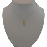 Náhrdelník zo 14k zlata s príveskom anjelské krídlo