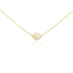 Náhrdelník zo 14k zlata s perlami