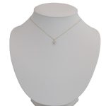 Náhrdelník zo 14k zlata s krištáľovým príveskom